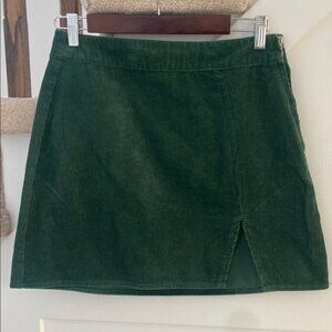 Corduroy Mini Skirt by Twik Size M